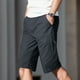 thumbnail image 1 of WILLBEST Pantalones Cortos Casuales para Hombre, de Color Liso, con Cintura Elástica, para Hombre, 1 of 3