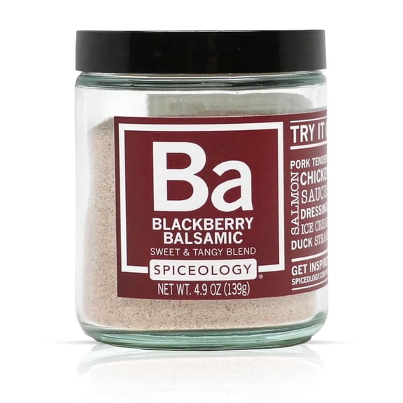 Spiceology Blackberry Balsamic Seasoning Sweet and Savory Spice Blend, 4.9 oz