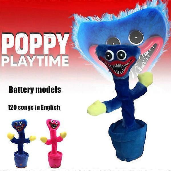 Poppy Playtime Huggy Wuggy dancing cactus toy pink