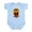 Sky Blue, variant on CafePress - Retro Owl Infant Bodysuit - Baby Light Bodysuit, Size Newborn - 24 Months
