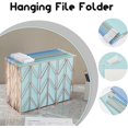 thumbnail image 3 of Hanging File Folders Filing Cabinet Organizer Letter Size / Cut Adjustable Tabs Decorative for Home Office School Classroom Marble\u\u, 3 of 7