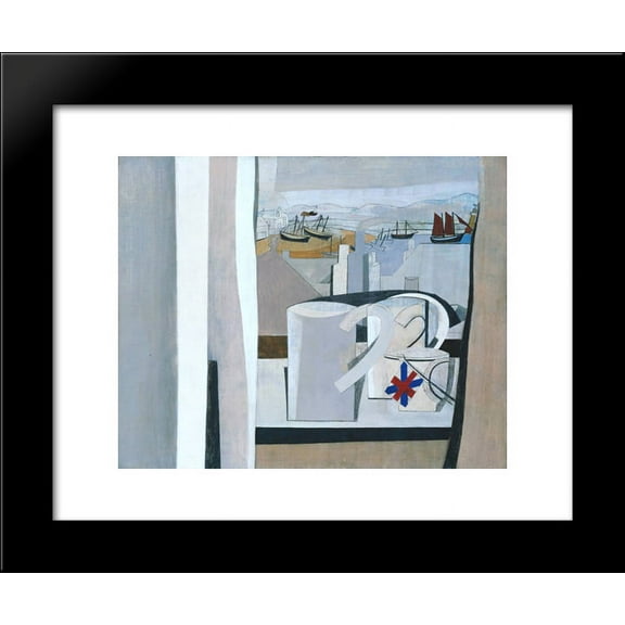1943-45 (St Ives, Cornwall) 20x24 Framed Art Print by Nicholson, Ben