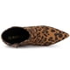 thumbnail image 4 of Botines de Tobillo de Tacón Bajo de Aguja Allegra K Leopardo 37, 4 of 7
