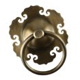thumbnail image 3 of VERDANVERSE Lot de 1 Poignée de Porte d'Entrée Poignée de Porte en Laiton Brun Foncé Design Unique, 3 of 6