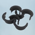 thumbnail image 3 of 6PCS Plastic Billiards Table Pocket Liner for Pool Table Bar Home 4 Corner 2 Side Black, 3 of 9