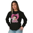 thumbnail image 5 of Betty Boop Cancer Stronger Every Day Women's Long Sleeve T Shirt Brisco Brands S, 5 of 5