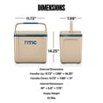 thumbnail image 6 of RTIC 8 Qt 12-Can Road Trip Ice Chest Cooler, Beach/Marine, 6 of 8