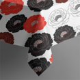 thumbnail image 5 of Pioneer Flower Floral Print Pattern Square Tablecloth, Waterproof Wipeable Spillproof Washable Table Cover for Home Kitchen Party Decor, 42"x42", 5 of 6