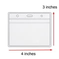 thumbnail image 3 of PEONAVET Cards Cover Health Card Card Protective Case PVC Soft Card Case, 3 of 9