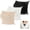 Black White Beige, variant on 3Pcs Lace Cleavage Cover Modesty Panel Wearable Mock Camisole Bra Insert Overlay Modesty Panel Vest