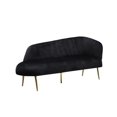 thumbnail image 4 of Sofa Kessa Muebles Montalban Negro, 4 of 5