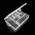 thumbnail image 4 of 40 Pcs/set Fishing Rod Guides Tip 8 Sizes Pole Repair Kit Line Rings Eyes Set Rings Stainless Steel, 4 of 5
