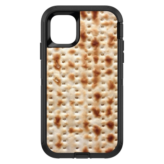 DistinctInk Custom SKIN / DECAL compatible with OtterBox Defender for iPhone 11 Pro MAX (6.5" Screen) - Passover Matzah