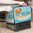 thumbnail image 7 of Daiia Cute Dog In Bath Pattern 2 slice Toaster Cover, Toaster Appliance Dust-proof Cover For Kitchen Small Appliance Dust Cover and Fingerprint Protection, 7 of 7