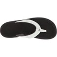 thumbnail image 2 of OluKai Ohana Flip Blanc/noir pour Femmes - 20110-4R40, 2 of 5