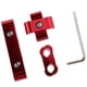 thumbnail image 1 of Aluminio Billet Cables de bujía Cables Separadores Divisores Organizadores Juego de soportes para 8 mm 9 mm 10 mm rojo Soledad Separador de cables de bujía, 1 of 10