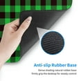 thumbnail image 6 of Bingfone Buffalo Plaid Green Black Large Gaming Mouse Pad,Extended Desk Mousepad With Stitched Edges,Non-Slip Base,Water Resist Keyboard Pad For Gamer, Office & Home, 29.5 X 16 In, 6 of 9