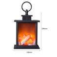 thumbnail image 4 of Lámpara Flame Lantern Chimenea Luz nocturna Navidad Hogar Dormitorio Decoración Artesanía de escritorio JShteea Para estrenar, 4 of 9