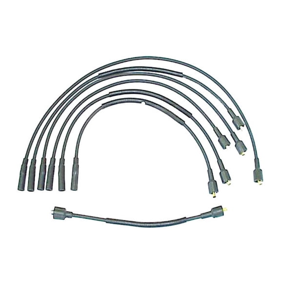 Spark Plug Wire Set - Compatible with 1987 - 1991 Dodge Dakota 1988 1989 1990