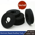 thumbnail image 1 of Black Cable Ties Reusable Loop Bundle Self Adhesive Nylon Strap Organizer Clip Wire Holder Management Fastening Tape DIY width 15mm 1 roll, 1 of 5