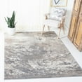 thumbnail image 2 of SAFAVIEH Madison Oscar Abstract Distressed Area Rug, Beige/Grey, 4' x 6', 2 of 7
