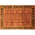 thumbnail image 1 of Ahgly Company Indoor Rectangle Oriental Orange Industrial Area Rugs, 3' x 5', 1 of 4