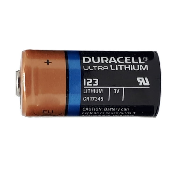 Paquet de 4 piles Duracell DL123A Ultra Lithium (CR123A) 