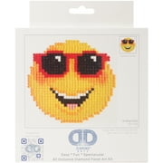 Diamond Dotz Diamond Embroidery Facet Art Kit 4"X4"-Smiling Face