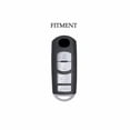 thumbnail image 2 of Car Key Fob Cover Case Protector 4 Button TPU Remote Key Cover Shell Case Fob Holder For Mazda 3 6 CX-3 CX-5 MX-5, 2 of 10