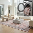 thumbnail image 3 of SAFAVIEH Serapi Kim Oriental Machine Washable Area Rug, Rust/Grey, 9' x 12', 3 of 15