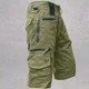 thumbnail image 2 of Pantalones Cortos Tipo Cargo Holgados Y Rectos Para Hombre ., 2 of 3