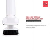 Gooseneck Phone Holder for Bed - Flexible 360 Adjustable Clamp Clip, Overhead Cell Phone Mount Stand for Desk, White