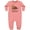 Mauve, variant on Inktastic I Got My 2 Front Teeth for Christmas Cute Walrus Baby Fleece Romper