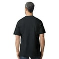 thumbnail image 4 of Gildan Big and Tall Men Short Sleeve T-Shirt, Black Sizes LT-3XLT | 100 Ultra Cotton Crew Neck Tall Tee, 4 of 5