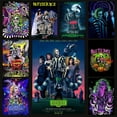 thumbnail image 2 of Póster de películas clásicas B-Beetlejuice, autoadhesivo, resistente al agua, papel adhesivo para decoración de pared de cafetería, bar y habitación, 2 of 5