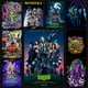thumbnail image 2 of Póster de películas clásicas B-Beetlejuice, autoadhesivo, resistente al agua, papel adhesivo para decoración de pared de cafetería, bar y habitación, 2 of 5