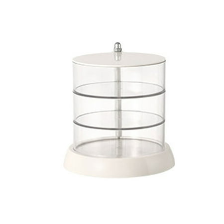 

Hair Rope Headband Storage Box Clear Rotatable Storage Box Gifts for Kids Cosmetic Lovers Hot