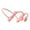 Pink, variant on K69 Bone Conduction Headset Wireless Bluetooth Headset 5.0 Feeling 2022 Headband Kids Earbuds Wireless Headphones for Girls with Microphone with 2 in A Pa Wireless Earbuds under 100 One Less Case