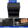 thumbnail image 6 of SUPEER Metal Tool Chest with Wheels, Garage Storage Cabinet with Lock, Rolling Steel Storage Cabinet, Assembly Required(Three-Drawer Mobile Garage Cabinet), 6 of 8