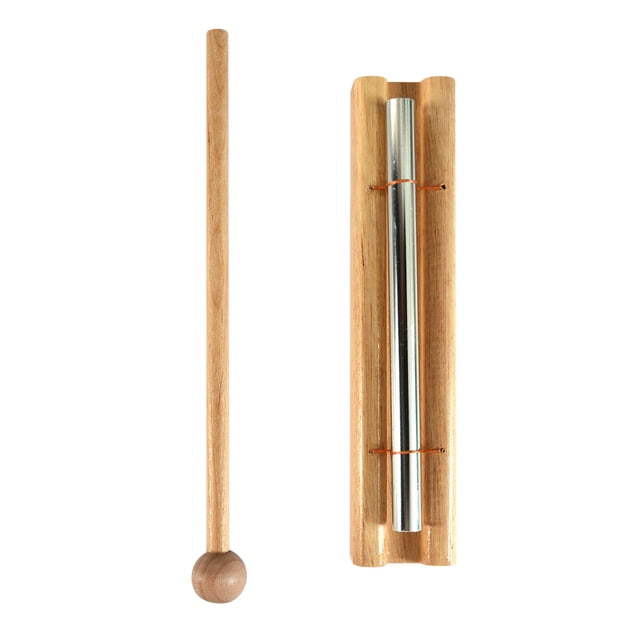 Arealer Carillon d'Énergie avec la Méditation de Maillet Carillons de Pleine Conscience Carillon de Classe de Cloche de Main pour le Rappel d'Instrument de Percussion de Yoga de Prière
