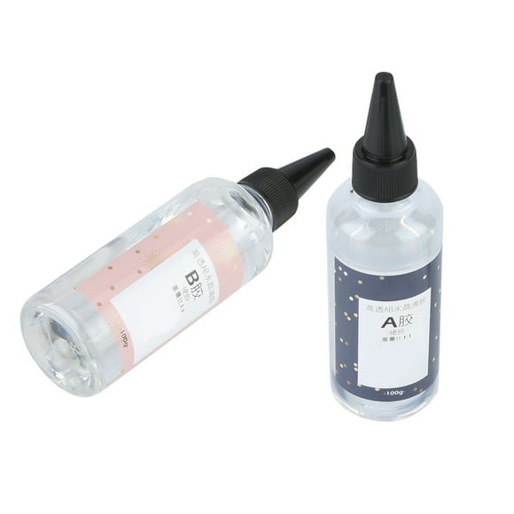 Epoxy Resin  Clear Art Resin Kit Epoxy Casting And Coating Quik-Cure Epoxy Adhesive Liquid For Art Craft Jewelry