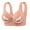 Pink, variant on ALLLIST Women Bras No Underwire Push up Underwear Beige Comfy Plain Ladies Bras Xs-L
