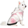 thumbnail image 5 of Cauagu Cartoon Pig Pattern Winter Pet Hoodie Sweatshirts- Dog Hoodie Sweater with Leash Hole - Cute Dog Hoodie - Pet Clothes Puppy Cat Custume -XX-Large, 5 of 8