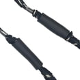 thumbnail image 2 of Elastic Boat Bungee Dock Line Docking Docking Docking Ropes Strong Ropes Rope Boat Dock Line Stretches to 5.5ft Black White Dots, 2 of 9