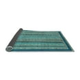 thumbnail image 2 of Ahgly Company Indoor Rectangle Oriental Light Blue Modern Area Rugs, 5' x 7', 2 of 4