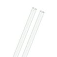 thumbnail image 1 of Tubo plástico transparente de 2 piezas, ID 3 mm[0.12"] x OD 7 mm[0.28"] tuberías redondas rígidas de policarbonato de alto impacto[305 mm/12 IN], 1 of 7