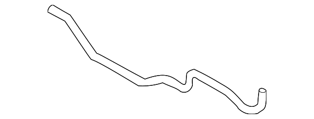 Genuine OE Subaru Automatic Transmission Oil Cooler Hose - 45520AG030