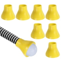 Uxcell Golf Ball Retriever Grabber Golf Ball Suction Cup Grabber Rubber Putter Grip Picker Upper Tool Yellow