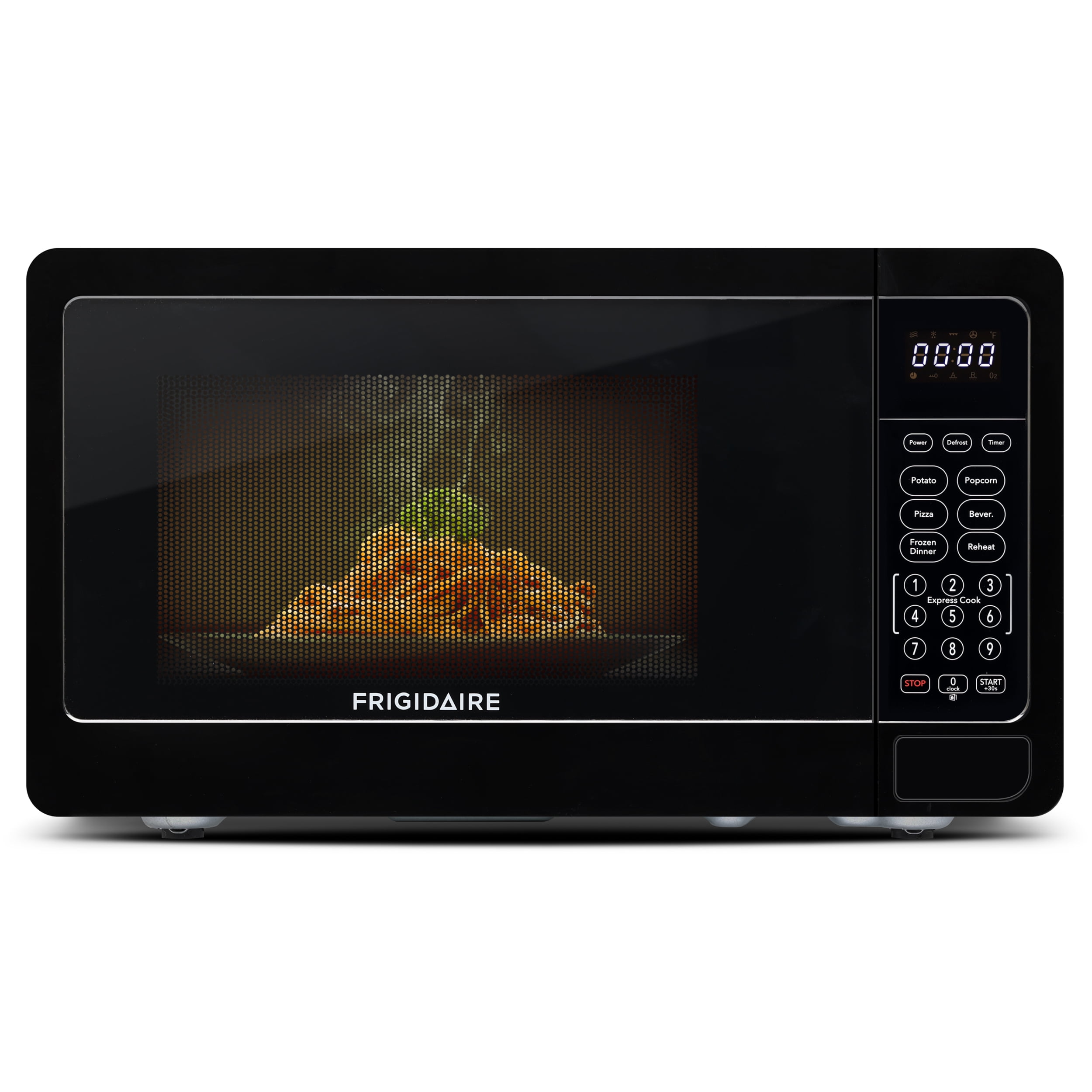 Frigidaire 0.7 Cu. Ft. 700 Watt Retro Countertop Microwave Oven