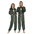 thumbnail image 3 of IAUYY Unisex Adult Onesie Pajamas Ultra-Soft Crystal-Soft Fabric, Halloween Adult Onesie Pajamas Adults,With a Zipper Plus Size Onesie Pajamas, Insect Illustration, 3 of 6